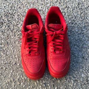 Nike Air Force 1 ’07 LV8 “University Red” Sneakers